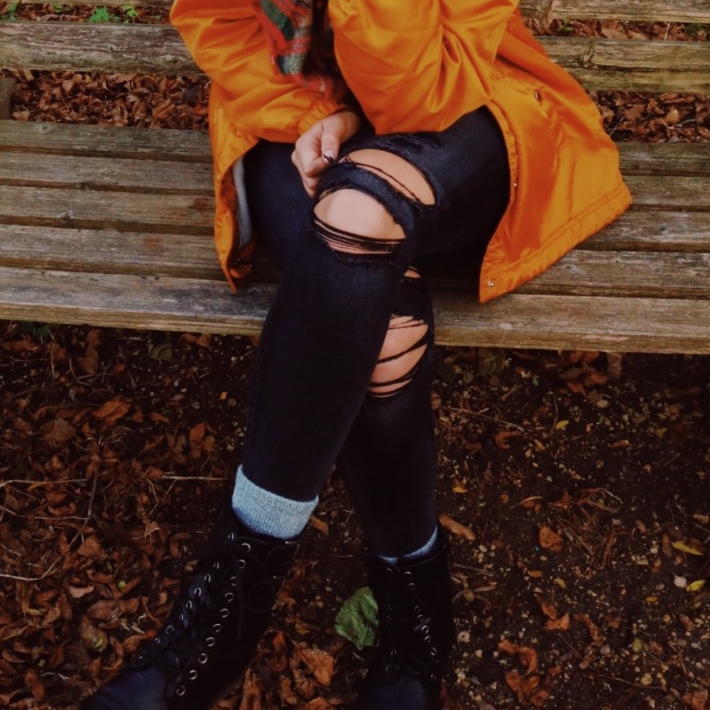 AE black jeans